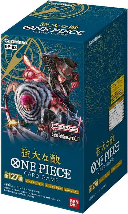 ONE PIECE CARD GAME OP-03 Mighty Enemies Boosterbox