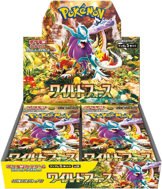 Pokemon Card Wild Force booster box sv5K