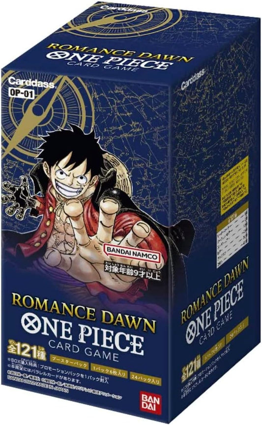 ONE PIECE CARD GAME OP-01 Romance Dawn Booster Box