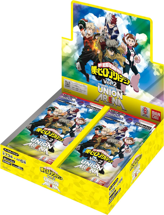 UNION ARENA My Hero Academia Vol.2 Booster Box EX06BT