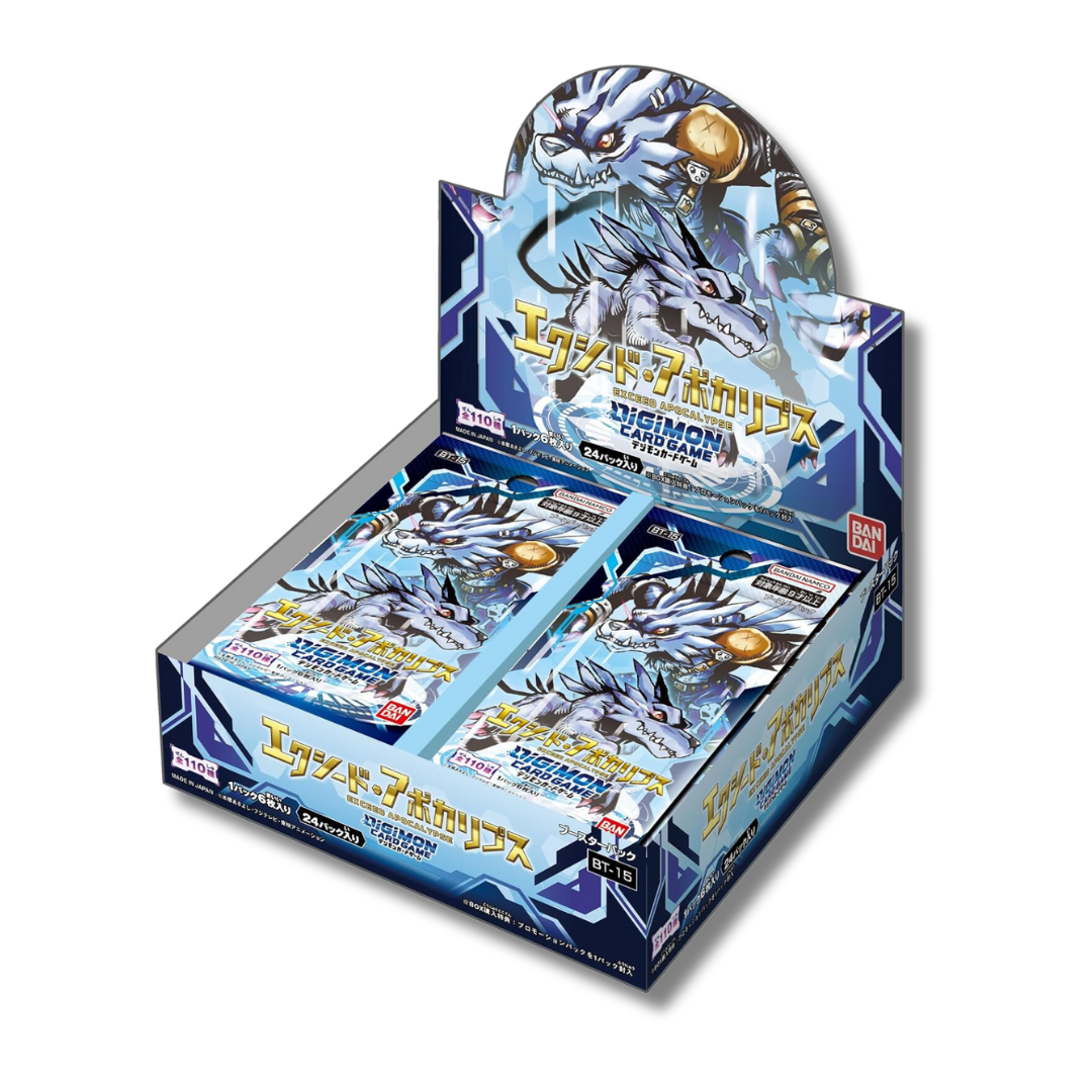 Pack Booster du jeu de cartes Digimon Exceed Apocalypse [BT-15]